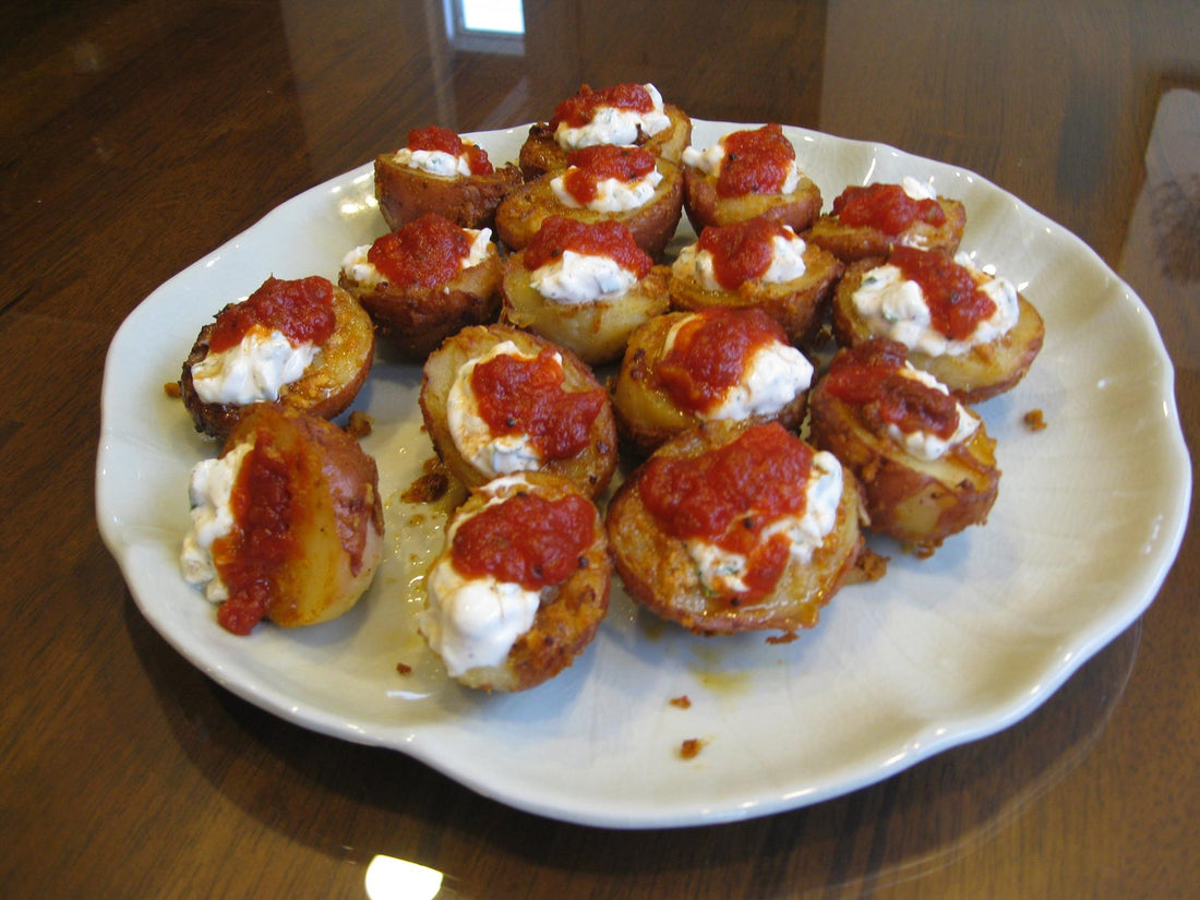 Tandoori roasted potatoes