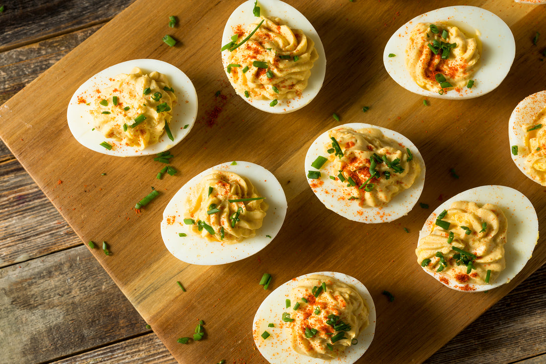 deviled eggs