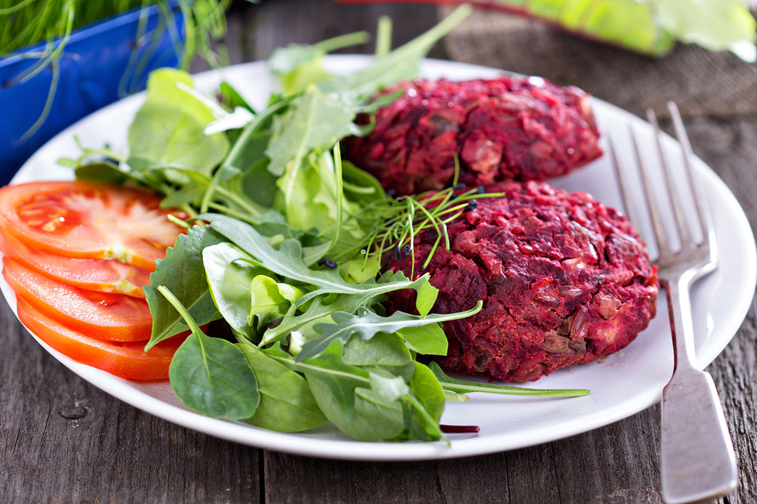 Beetroot patties